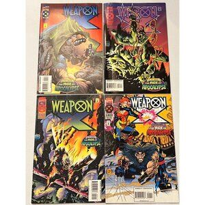 Weapon X 1–4 Marvel Comics 1995 Age Of Apocalypse Story Arc - Pre-Owned